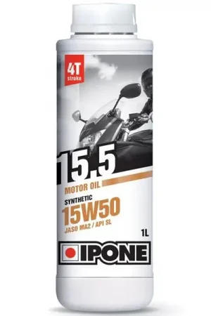 .Aceite moto Ipone 15.5 15w50 1L Descuento