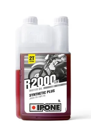 .Aceite moto 2T Ipone R2000 RS 1L Mejor Precio