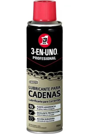 3-EN-1 Profesional - Lubricante de cadenas - Spray 250ml Barato